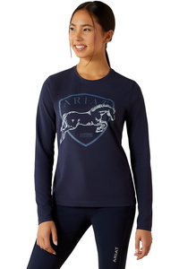 2025 Ariat Junior Liberty Jump T-Shirt 10062565 - Navy