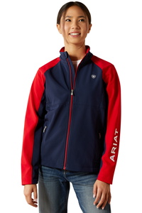 2025 Ariat Junior Team EQ Jacket 10062858 - Navy / Red