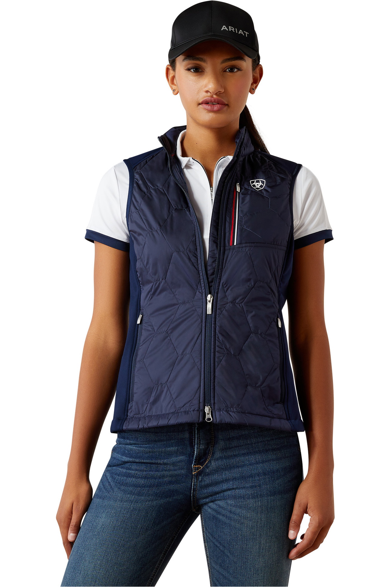 Women's Banyan Bark Brown Grizzly Quilted Rebar Washed DuraCanvas