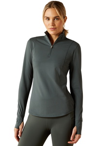 2025 Ariat Womens Gridwork 2 . 0 1 / 4 Zip Baselayer 10062295 - Urban Chic