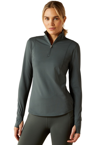 Ariat Womens Gridwork 2.0 1/4 Zip Baselayer