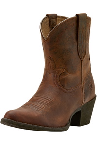 2025 Ariat Damen Maggie J Zehe Western Stiefel 10061308 - Sassy Brown
