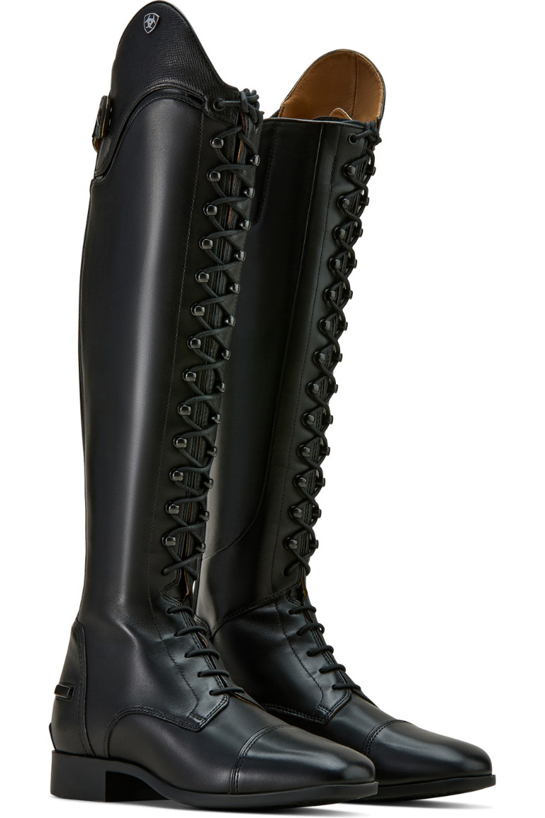 2025 Ariat Womens Palisade Lace Long Riding Boot 10061299 Black