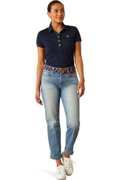 Ariat Womens Prix 3.0 Short Sleeve Polo Shirt