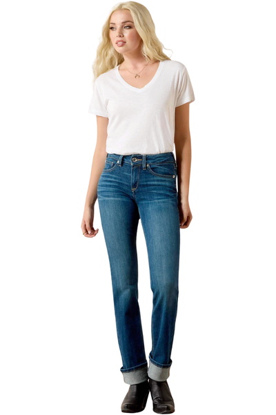 Ariat Womens R.E.A.L. Perfect Rise Abby Straight Jean