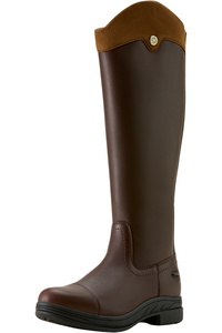 2025 Ariat Womens Stamford Wasserdicht Stiefel 10063980 - Royal Chocolate