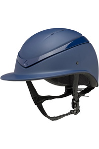 Charles Owen Luna Wide Peak Helmet & Free Headband LUNAWPNMNG - Navy Matt / Navy Gloss