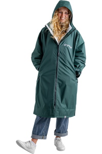 2025 Dryrobe Advance Long Sleeve Changing Robe DALSV3 - Dark Green