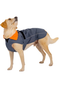 2025 Dryrobe Dog Coat DOGROBE - Dark Grey / Orange