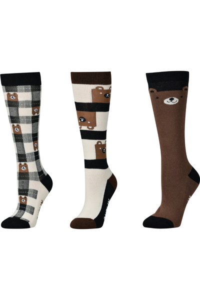 Dublin Junior Niños 3 Pack Calcetines