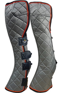 2025 Equilibrium Fore & Knee Magnetic Chaps EQB1006 - Grey / Orange