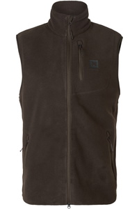2025 Harkila Heren Aspire Fleece Vest 1062800440 - Shadow Brown