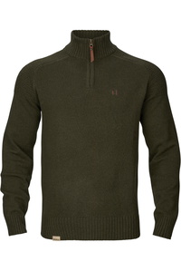2026 Harkila Homme Vincent Merino Chandail Zip Mi-hauteur 1060800470 - Rosin