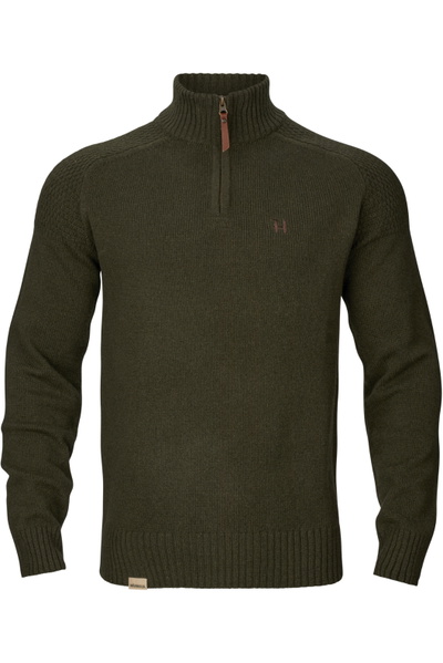 Harkila Homme Vincent Merino Chandail Zip Mi-hauteur