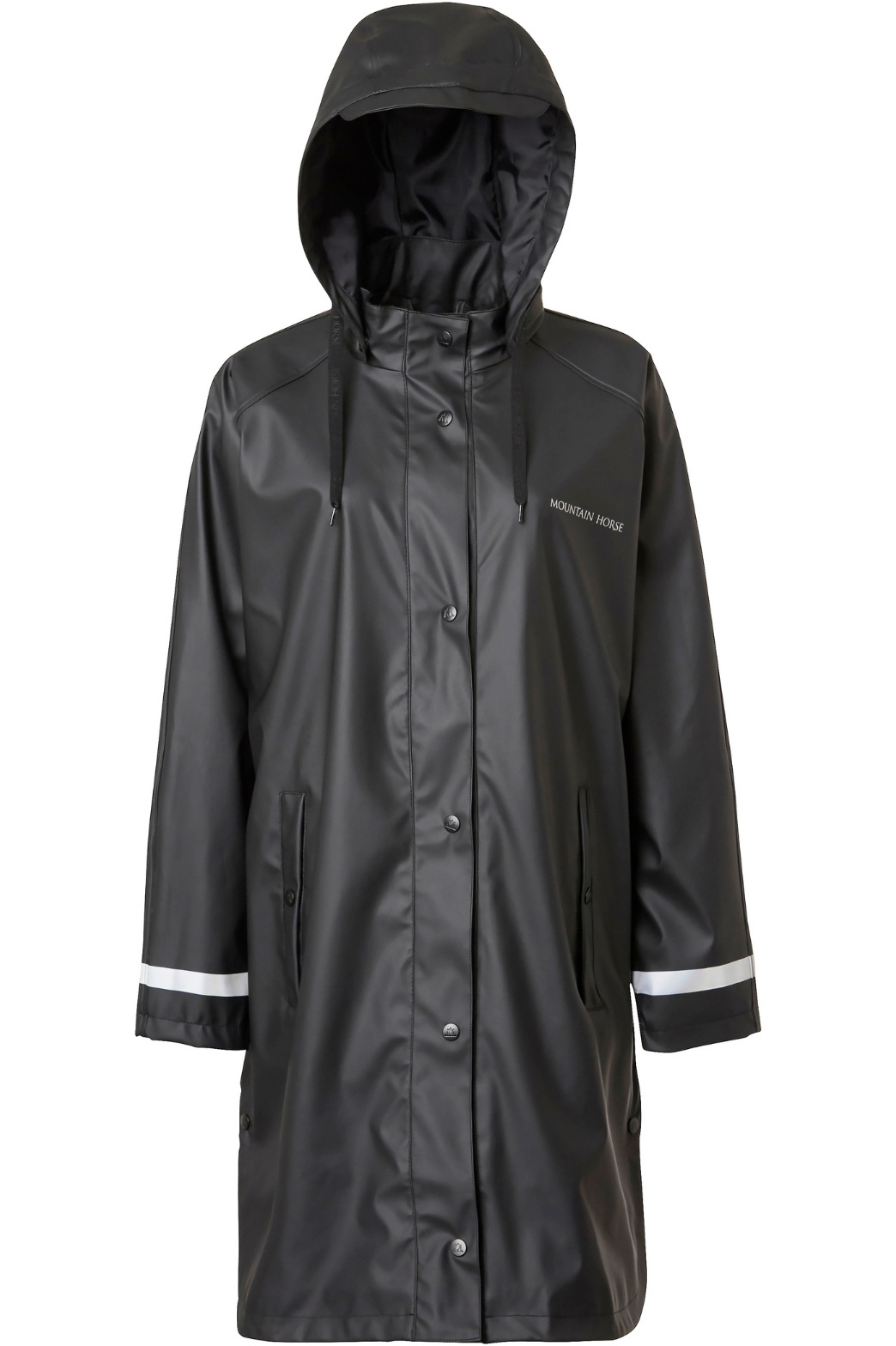2025 Mountain Horse Damen Nieselregen Regen Poncho 345401 - Black ...