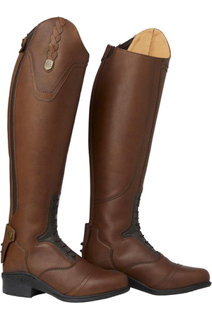 ARIAT Damen Reitstiefel NEW HERITAGE CONTOUR II FIELD ZIP sienna, 7 (41), RS