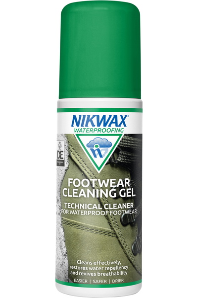 Nikwax Footwear Cleaning Gel Brush-On 125Ml