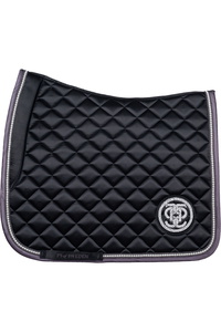 2025 PS of Sweden Pearl Monogram Dressage Saddle Pad 1110-155-990 - Black