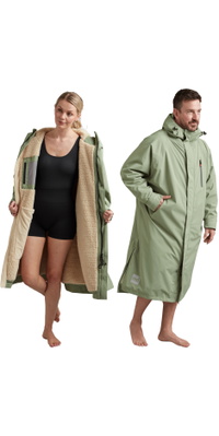 2026 Red Paddle CO Long Sleeve Pro Change Robe Evo 002-009-006-0253 - Sage Green