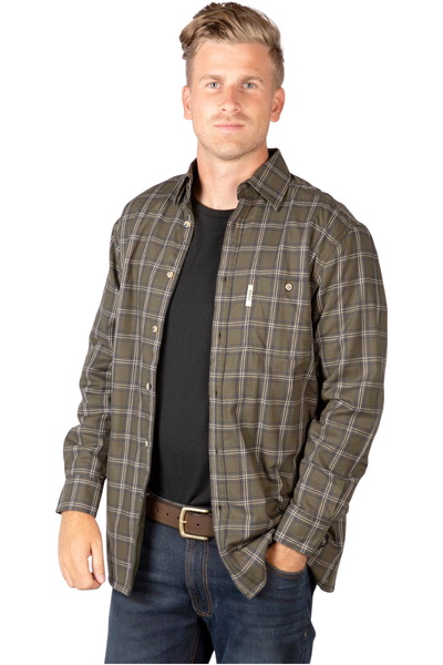 Rydale Chemise Pour Homme à Doublure Polaire