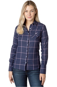 2025 Rydale Womens Hannah Country Shirt 406119 - Laura Navy