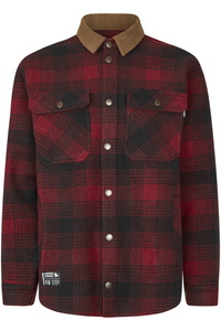 2025 Seeland Mens Canada Yukon Shirt 4051180060 - Red Check