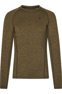 2025 Seeland Herren Peak Aia T - Shirt 4053001310 - Military Olive Melange