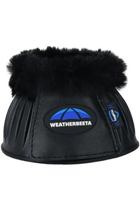 2025 WeatherBeeta Tough-Tec Prime Fleece Trim Rubber Bell Boots 1027523 - Black / Black