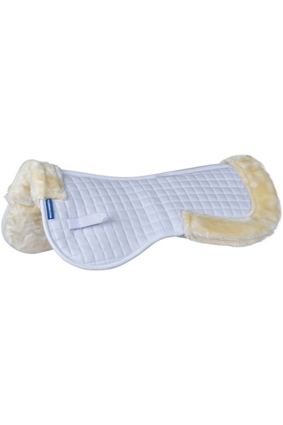 WeatherBeeta Prime Air-Tec Comfy Fleece Half Pad - White Wordt Weatherbeeta Prime Air-Tec Comfy Fleece Half Pad - White Hier Is De Vertaling: Weatherbeeta Prime Lucht-Tec Comfy Fleece Half Pad