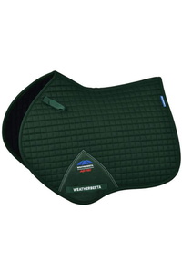 2025 Weatherbeeta Prime Air-Tec Jump Shaped Saddle Pad 1028251 - Forest Green