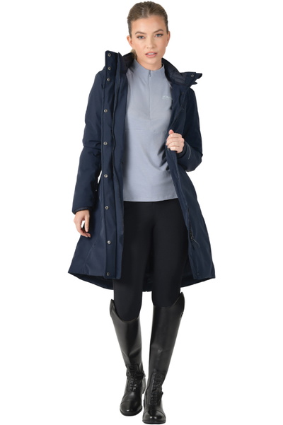 WeatherBeeta Damen Alle Zweck Wasserdicht Langleine Pferdesport Jacke