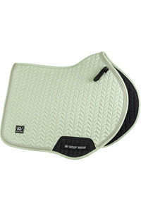 2025 Woof Wear Herringbone Close Contact Saddle Pad WS0044-SAGE - Sage Green
