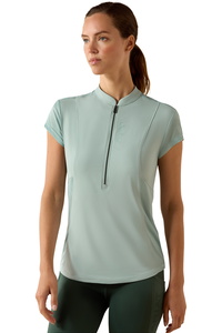 2026 Ariat Damen Breathe 1 / 2 Zip Baselayer 10071208 - Blue Surf