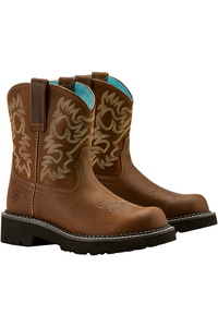 2026 Ariat Damen Fatbaby Western Stiefel 10061281 - Sassy Brown