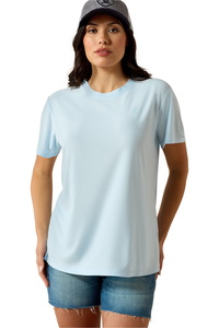 2026 Ariat Damen Laguna Logo Shirt 10071254 - Nantucket Breeze