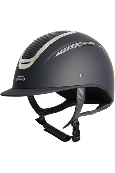 Evoke Unisex Elara Classic Peak Riding Hat & Liner