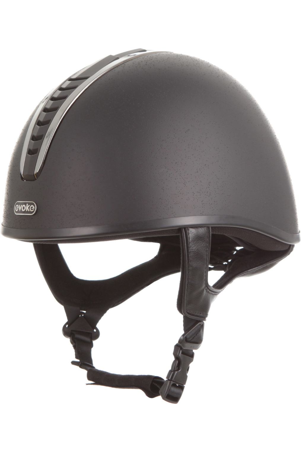 Evoke Unisex Orion Jockey Skull Riding Hat & Liner 200422004 - Black ...