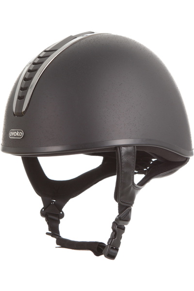 Evoke Unisex Orion Jockey Skull Riding Hat & Liner