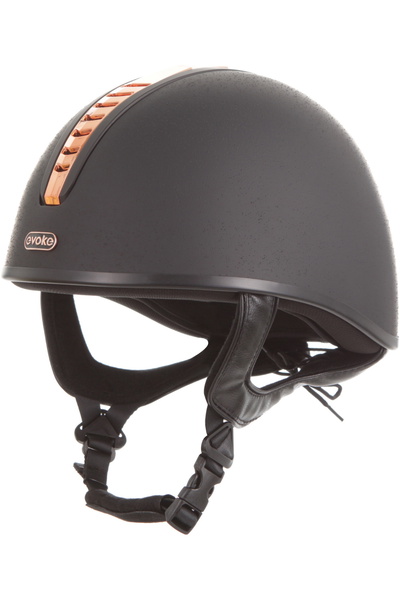 Evoke Unisex Orion Jockey Skull Riding Hat & Liner