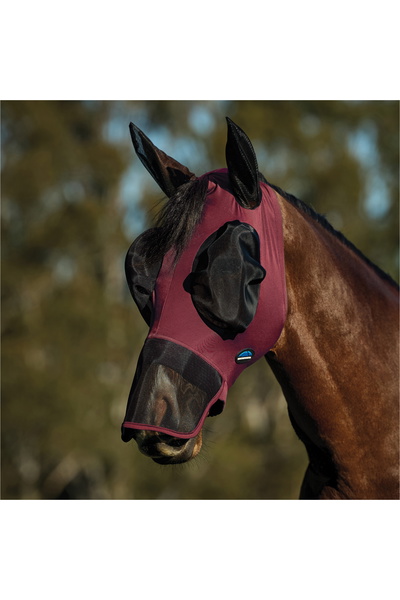 WeatherBeeta Comfitec Luxus Strecken Fliegen Maske Mit Ohren & Nase