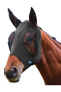 2026 WeatherBeeta Comfitec Strecken Fliegen Maske Mit Ohren 1029736018 - Holzkohle / Black