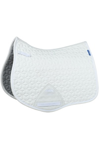 2026 WeatherBeeta Suede Elite Air-Tec All Purpose Saddle Pad 1030345 - White