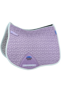2026 WeatherBeeta Suede Elite Air-Tec All Purpose Saddle Pad 1030345005 - Soft Lilac
