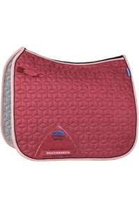 2026 WeatherBeeta Suede Elite Air-Tec Dressage Saddle Pad 1030346015 - Wine Plum