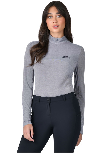 WeatherBeeta Womens 37.5 Lightweight Performance Long Sleeve 1/4 Zip Top