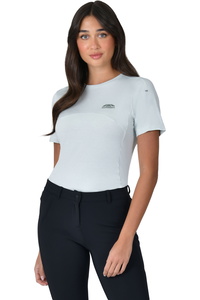 2026 WeatherBeeta Damen 37 . 5 Leichtgewicht Performance Kurzarm Oberteil 1029995 - Soft Sage Marle