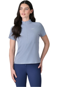 2026 WeatherBeeta Womens Bamboo Short Sleeve Performance Base Layer 1028843021 - Blue Stone
