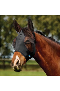 2026 WeatherBeeta Comfitec Deluxe Stretch Fly Mask With Ears 1029984 - Black / Black