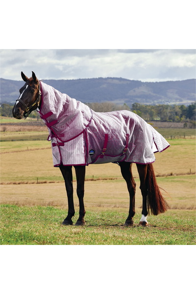 WeatherBeeta Comfitec Ripshield Fly Sheet Detach - A - Neck