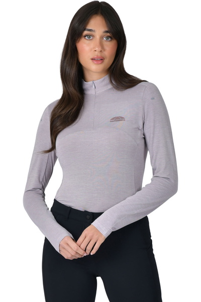 WeatherBeeta Womens 37.5 Lightweight Performance Long Sleeve 1/4 Zip Top